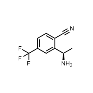 (R)-2-(1-Aminoethyl)-4-(trifluoromethyl)benzonitrile|CS-1098186