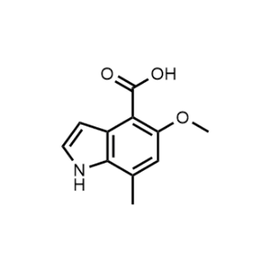 5-Methoxy-7-methyl-1H-indole-4-carboxylic acid|CS-1098252