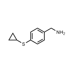 (4-(Cyclopropylthio)phenyl)methanamine|CS-1098278