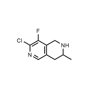 2,6-Naphthyridine, 7-chloro-8-fluoro-1,2,3,4-tetrahydro-3-methyl-|CS-1098443