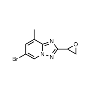 6-Bromo-8-methyl-2-(oxiran-2-yl)-[1,2,4]triazolo[1,5-a]pyridine|CS-1098444