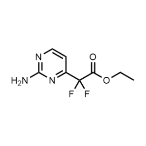 Ethyl 2-(2-aminopyrimidin-4-yl)-2,2-difluoroacetate|CS-1098466