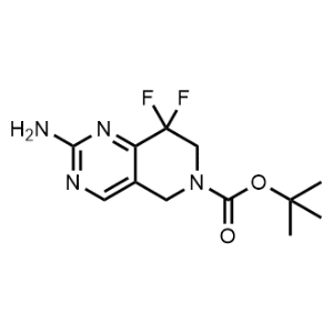 tert-Butyl 2-amino-8,8-difluoro-7,8-dihydropyrido[4,3-d]pyrimidine-6(5H)-carboxylate|CS-1098474