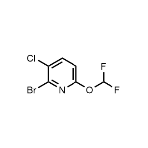 2-Bromo-3-chloro-6-(difluoromethoxy)pyridine|CS-1098642