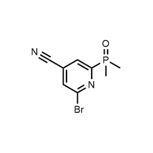 2-Bromo-6-(dimethylphosphoryl)isonicotinonitrile|CS-1098658