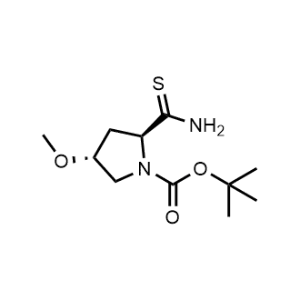 (2S,4R)-tert-Butyl 2-carbamothioyl-4-methoxypyrrolidine-1-carboxylate|CS-1098661