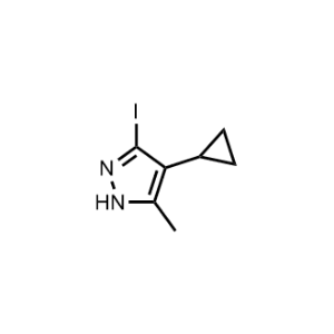 4-Cyclopropyl-3-iodo-5-methyl-1H-pyrazole|CS-1098682