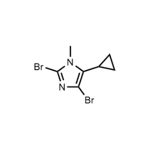 2,4-Dibromo-5-cyclopropyl-1-methyl-1H-imidazole|CS-1098706