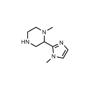 1-Methyl-2-(1-methyl-1H-imidazol-2-yl)piperazine|CS-1098745