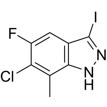 6-Chloro-5-fluoro-3-iodo-7-methyl-1H-indazole|CS-1098749