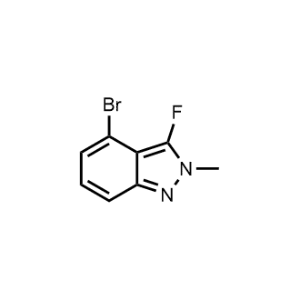 4-Bromo-3-fluoro-2-methyl-2H-indazole|CS-1098755