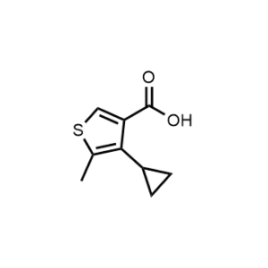 4-Cyclopropyl-5-methyl-3-thiophenecarboxylic acid|CS-1098768