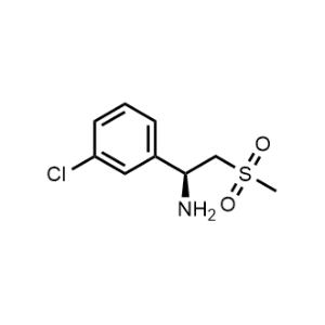 (S)-1-(3-Chlorophenyl)-2-(methylsulfonyl)ethan-1-amine|CS-1098806