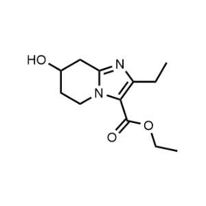 Ethyl 2-ethyl-7-hydroxy-5,6,7,8-tetrahydroimidazo[1,2-a]pyridine-3-carboxylate|CS-1099431