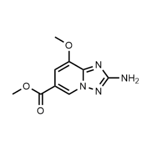 Methyl 2-amino-8-methoxy[1,2,4]triazolo[1,5-a]pyridine-6-carboxylate|CS-1099568