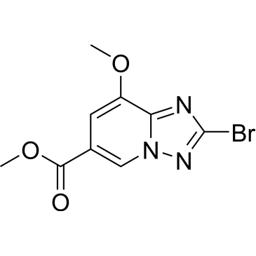 Methyl 2-bromo-8-methoxy[1,2,4]triazolo[1,5-a]pyridine-6-carboxylate|CS-1099570