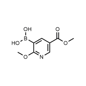 (2-Methoxy-5-(methoxycarbonyl)pyridin-3-yl)boronic acid|CS-1099930