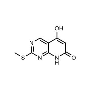 5-Hydroxy-2-(methylthio)pyrido[2,3-d]pyrimidin-7(8H)-one|CS-1100162