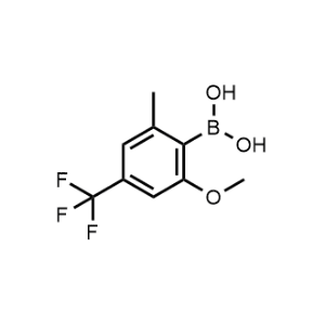 (2-Methoxy-6-methyl-4-(trifluoromethyl)phenyl)boronic acid|CS-1100242