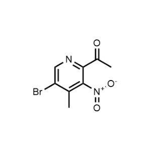 1-(5-Bromo-4-methyl-3-nitro-2-pyridinyl)ethanone|CS-1100521