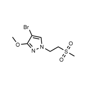 4-Bromo-3-methoxy-1-(2-(methylsulfonyl)ethyl)-1H-pyrazole|CS-1100728
