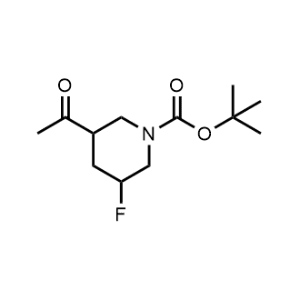 tert-Butyl 3-acetyl-5-fluoropiperidine-1-carboxylate|CS-1100750