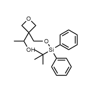 1-(3-(((tert-Butyldiphenylsilyl)oxy)methyl)oxetan-3-yl)ethanol|CS-1100756