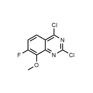 Quinazoline, 2,4-dichloro-7-fluoro-8-methoxy-|CS-1101011