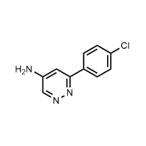 6-(4-Chlorophenyl)pyridazin-4-amine|CS-1101345