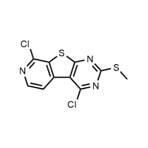4,8-Dichloro-2-(methylthio)pyrido[4',3':4,5]thieno[2,3-d]pyrimidine|CS-1101675
