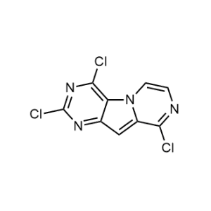 2,4,9-Trichloropyrazino[1',2':1,5]pyrrolo[3,2-d]pyrimidine|CS-1101705