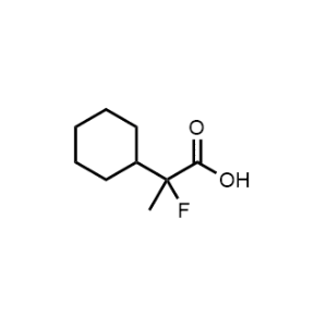2-Cyclohexyl-2-fluoropropanoic acid|CS-1101761