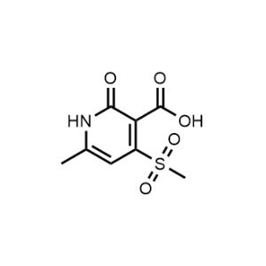 1,2-Dihydro-6-methyl-4-(methylsulfonyl)-2-oxo-3-pyridinecarboxylic acid|CS-1101857
