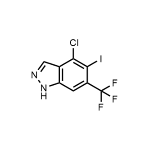 4-Chloro-5-iodo-6-(trifluoromethyl)-1H-indazole|CS-1101986