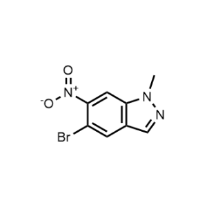 5-Bromo-1-methyl-6-nitro-1H-indazole|CS-1102084