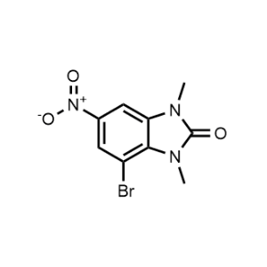 4-Bromo-1,3-dimethyl-6-nitro-1,3-dihydro-2H-benzo[d]imidazol-2-one|CS-1102095