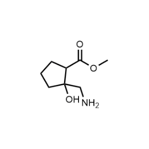 Cyclopentanecarboxylic acid, 2-(aminomethyl)-2-hydroxy-, methyl ester|CS-1102114