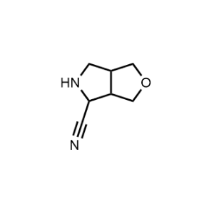 Hexahydro-1H-furo[3,4-c]pyrrole-4-carbonitrile|CS-1102116