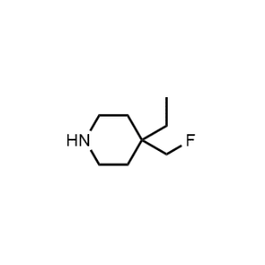 4-Ethyl-4-(fluoromethyl)piperidine|CS-1102307