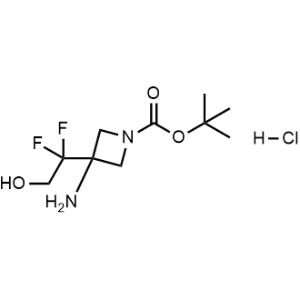 tert-Butyl 3-amino-3-(1,1-difluoro-2-hydroxyethyl)azetidine-1-carboxylate hydrochloride|CS-1102362