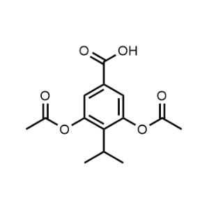3,5-Diacetoxy-4-isopropylbenzoic acid|CS-1102439
