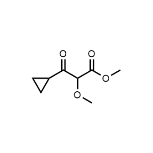 Methyl 3-cyclopropyl-2-methoxy-3-oxopropanoate|CS-1102502
