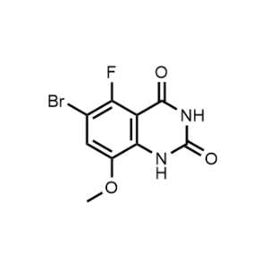 6-Bromo-5-fluoro-8-methoxyquinazoline-2,4(1H,3H)-dione|CS-1135771