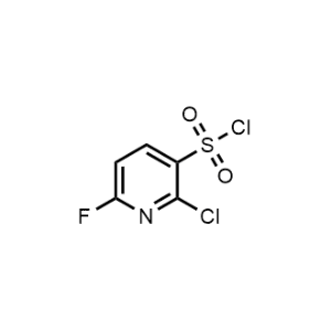 2-Chloro-6-fluoropyridine-3-sulfonyl chloride|CS-1135799