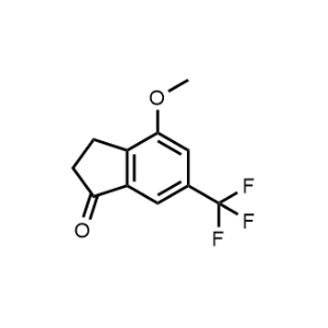 4-Methoxy-6-(trifluoromethyl)-2,3-dihydro-1H-inden-1-one|CS-1135888