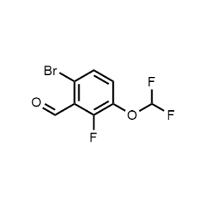 6-Bromo-3-(difluoromethoxy)-2-fluorobenzaldehyde|CS-1136393
