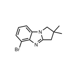 5-Bromo-2,2-dimethyl-2,3-dihydro-1H-benzo[d]pyrrolo[1,2-a]imidazole|CS-1136399