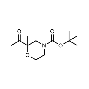 tert-Butyl 2-acetyl-2-methylmorpholine-4-carboxylate|CS-1136626