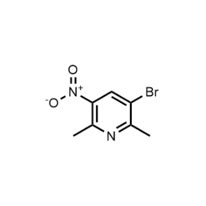 3-Bromo-2,6-dimethyl-5-nitropyridine|CS-1136630