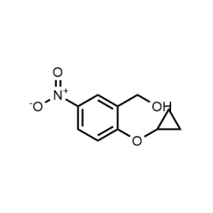 (2-Cyclopropoxy-5-nitrophenyl)methanol|CS-1136854